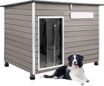 Petscosset Large Wooden House Outdoor Elevated Kennel For Medium Dogs. Fixed Price $149.99.