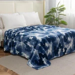 Elegant Comfort Camouflage Printed Velour Fleece Blanket Design - Velvety Feel. Fixed Price $24.99.