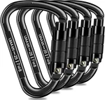 Auto Locking Carabiner Heavy Duty 25KN Uiaa Certified Climbing. Fixed Price $49.99.