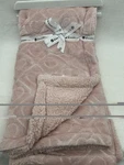 Dream Kids Girls Pink Sherpa Embossed Heart Baby Blanket Lovey Security Dk New. Fixed Price $35.04.