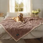 Luciphia Waterproof Pet Blanket, Liquid Pee Dog Xl (85" X57"), Khaki. Fixed Price $48.77.