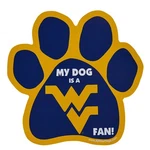 West Virginia University Logo Paw Print Magnet. Fixed Price $10.98.