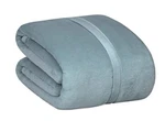 Berkshire Serasoft Plush Polyester Blanket (twin, Mineral). Fixed Price $84.04.