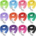 Hillban 12 Pcs Nylon Puppy Training Leash Bulk 5FT Dog For House Line 1.... Fixed Price $33.95.