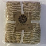 Chanasya Textured Knit Golden Yellow Throw Blanket W/ Tassels & 2 Pillows Cases. Fixed Price $33.88.