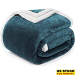 Super Soft Sherpa Fleece Blanket Warm Plush Cozy Durable Machine Washable. Fixed Price $31.67.