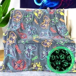 Gamer Gifts For Teen Boys Glow In The Dark Blanket 7 8 9 10 11 12 13 14. Fixed Price $26.46.