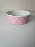 Bone Dry Trellis Paw Print Pet Bowls 1B. Fixed Price $5.99.