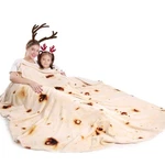 Mermaker Burrito Tortilla Taco Blanket 90 Inches For Adult Kids, Realistic To.... Fixed Price $65.75.