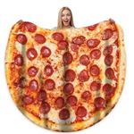 Bcareself Pizza Blanket Adult Kdis Size Double Sided Funny 60 Inches, Red. Fixed Price $34.46.