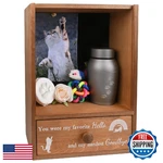 Favonuovy Pet Memorial Shadow Box Keepsake 9.25X13 Cat Gifts For Loss. Fixed Price $65.73.