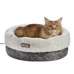 Heated Cat Bed Indoor, Thermo-snuggle Cup Bomber Soft Pet For Larg.... Fixed Price $55.57.