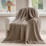 Faluca Cotton Muslin Reversible Blanket 50X60 Inches For Bed, Couch, Four Lay.... Fixed Price $52.03.