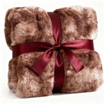 Fluffy Bubble Blanket Throw Size - Faux Fur For Couch Bed Plush So.... Fixed Price $46.79.
