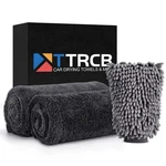 Ttrcb Pack 1300 Gsm Car Drying Towels (36" X 24"), Microfiber For Ca.... Fixed Price $34.62.