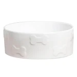 Park Life Designs Pet Bowl Manor Medium White 25 Inch Ceramic For Dogs. Fixed Price $21.79.