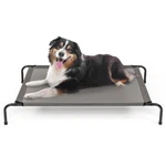 50" Chewproof Elevated Dog Bed Sleep Outdoor Raised Pet Cot Durable Steel Frame. Fixed Price $23.09.