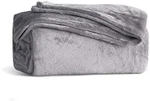 King Grey Flannel Fleece Blanket Ultra Soft Warm Cozy All Year Round 108X90. Fixed Price $35.59.