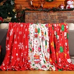 3 Pack Christmas Throw Blanket Prints Fleece 50 X 60 Inch Plush Holid.... Fixed Price $43.47.