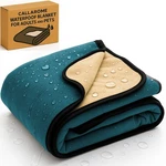 Callarome Waterproof Pet Blanket 60"X80" Silent No-crinkle Design With Soft.... Fixed Price $99.08.