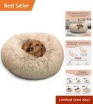 Orthopedic Calming Donut Bed Machine Washable Cozy Pet For Dogs & Cats. Fixed Price $41.39.