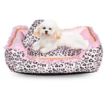 Gigreinc For Small Dogs - Cute Pink Leopard Bed,cat Beds Indo.... Fixed Price $41.09.